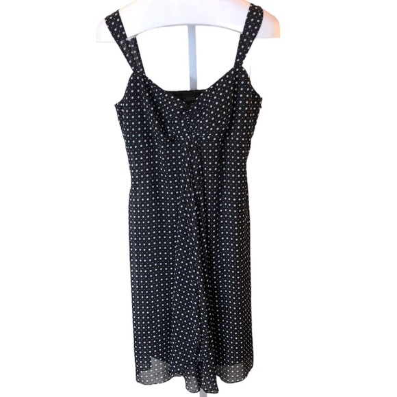 Tahari Dresses & Skirts - TAHARI Arthur S. Levine black w/white polka dot sundress size 14